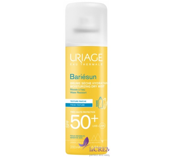 Урьяж Бар'єсан Сонцезахисний спрей - димка SPF50+ Uriage Bariesun Brume, 200 мл
