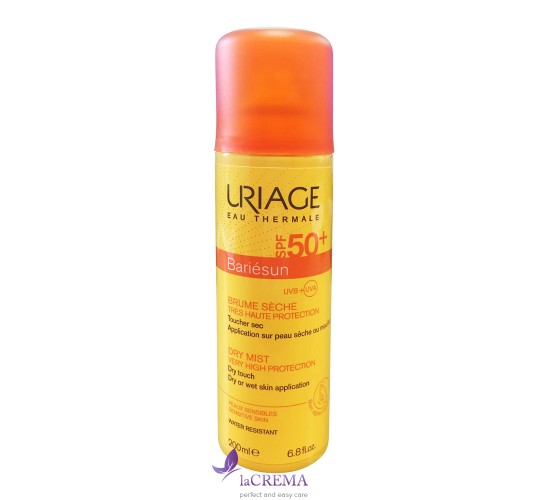 Урьяж Бар'єсан Сонцезахисний спрей - димка SPF50+ Uriage Bariesun Brume, 200 мл