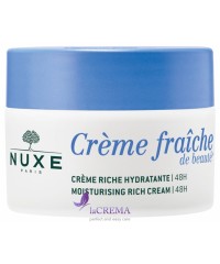 Нюкс Фреш крем насичений Ріш  Nuxe Creme Riche Fraiche de Beaute 48H, 50 мл