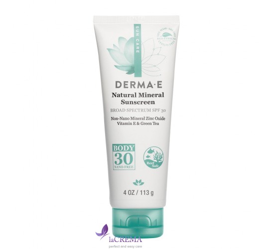 Derma E Sun Натуральный лосьон для тела с SPF30, 113 г