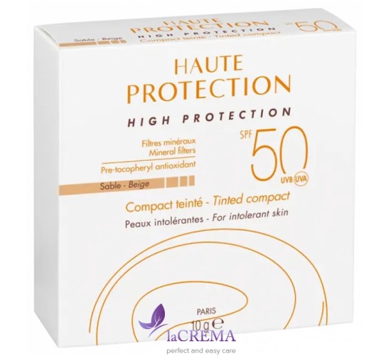 Авен Сонцезахисна кремова пудра - Avene Compact SPF 50, Sable, 10 г