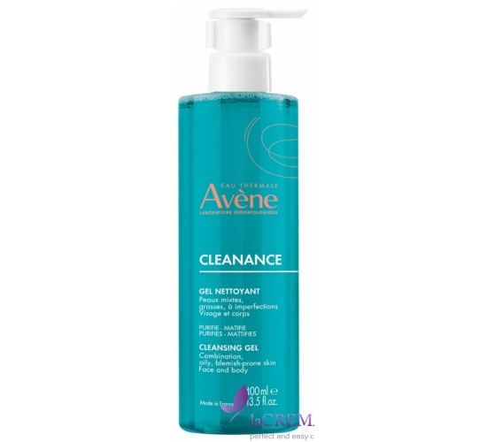 Авен Клінанс Гель для очищения проблемної шкіри - Avene Cleanance Gel, 400 мл