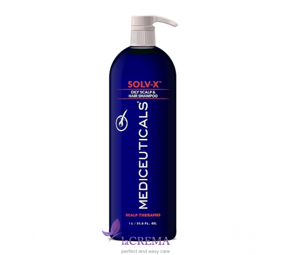 Mediceuticals Solv-X Шампунь для жирної шкіри голови, 1000 мл