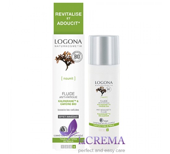 Logona БИО Флюид для лица АНТИ-УСТАЛОСТЬ, 30мл 