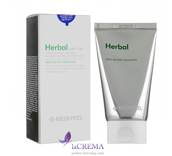 Medi-Peel Очищаюча пілінг-маска з ефектом детокса Herbal Peel Tox Wash Off Type Cream Mask, 120 ml