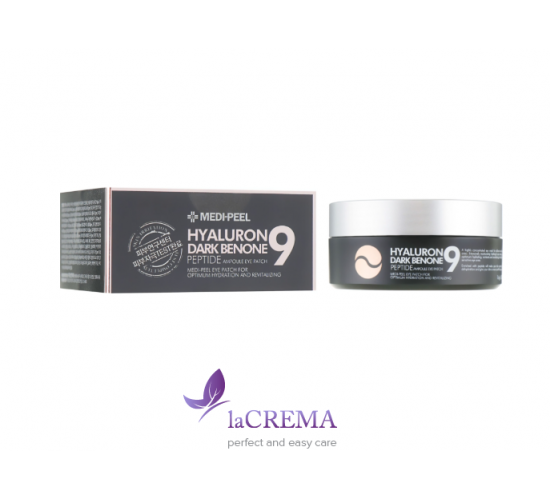 Medi-Peel Гідрогелеві патчі від темних кіл Hyaluron Dark Benone Peptide 9 Ampoule Eye Patch, 60 шт