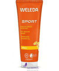 Веледа Очищувальний гель для душу Спорт Арніка - Weleda Sport, 200 мл