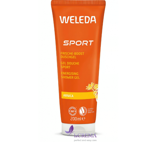 Веледа Очищувальний гель для душу Спорт Арніка - Weleda Sport, 200 мл