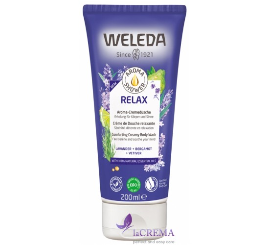 Веледа Очищуючий крем для душу Релакс - Weleda Relax, 200 мл