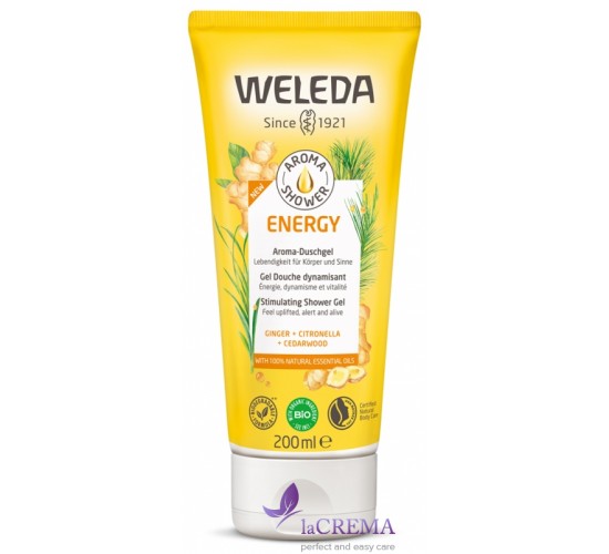Веледа Очищувальний гель для душу Енерджи - Weleda Energy, 200 мл