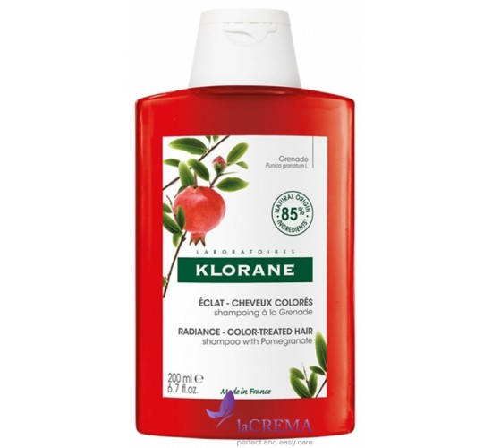 Клоран Шампунь для фарбованого волосся з гранатом - Klorane, 200 мл