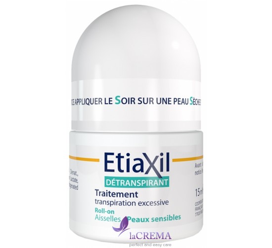 Етіаксил Антиперспірант кульковий для чутливої шкіри Etiaxil Aisselles Peaux Sensibles Roll-On, 15мл