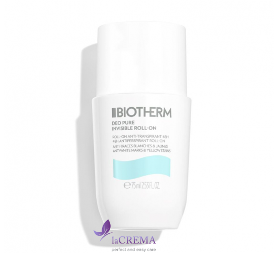 Біотерм Кульковий Дезодорант - антиперспірант 48Н Biotherm Deo Pure Invisible Roll-on, 75 мл