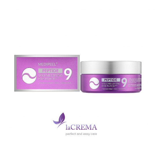 Medi-Peel Peptide 9 Volume Патчі гідрогелеві з ліфтінг ефектом Lifting Eye Patch Pro, 60 шт