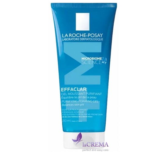La Roche-Posay Effaclar Очищуючий гель для вмивання для проблемної шкіри Ефаклар, 200 мл