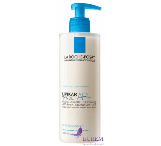 La Roche-Posay Ліпікар Синдет AP+ Очищувальнй крем-гель  Lipikar Syndet AP, 400 мл