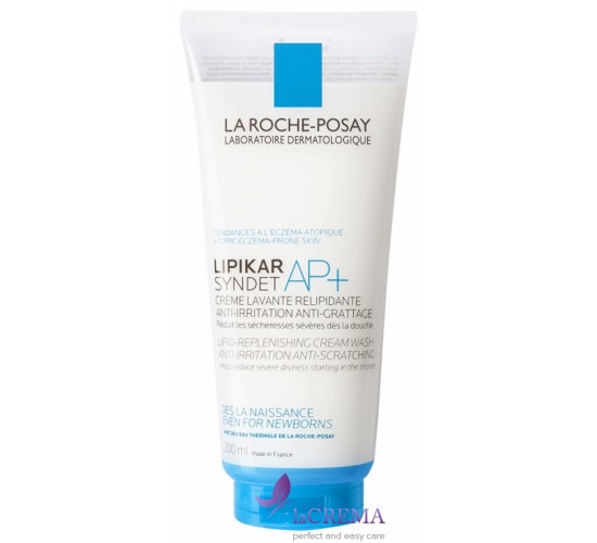 La Roche-Posay Ліпікар Синдет AP+ Очищувальний крем-гель  Lipikar Syndet AP, 200 мл