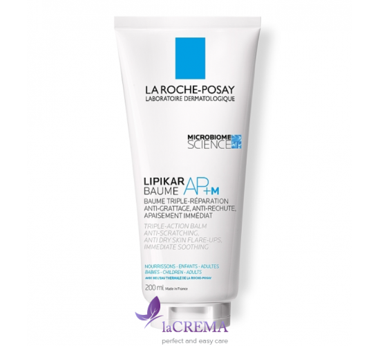 La Roche-Posay Ліпікар АП+M Ліпідовідновлюючий бальзам Lipikar, 200 мл
