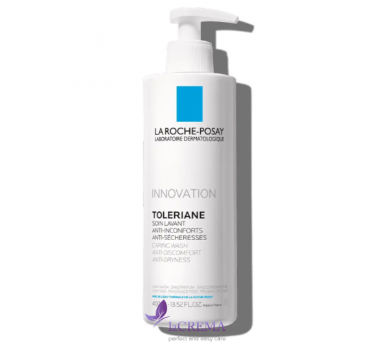 La Roche-Posay Толеран Очищуючий крем-гель для чутливої шкіри Toleriane, 400 мл