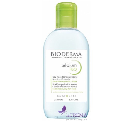 Біодерма Себіум Н2О Міцелярна вода для проблемної шкіри Bioderma Sebium H2O, 250 мл