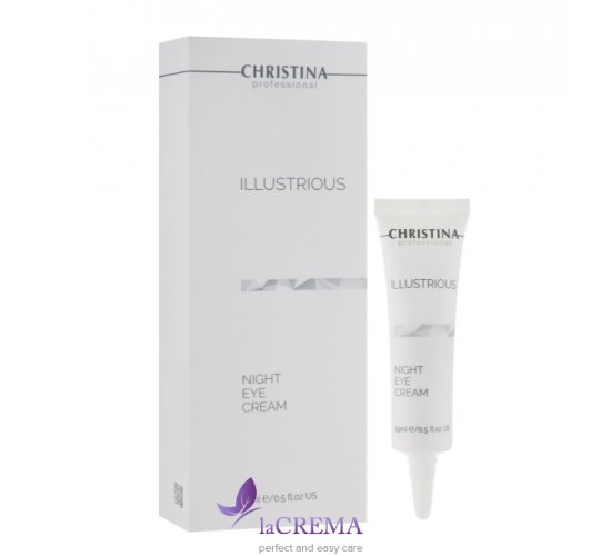 Christina Illustrious Нічний омолоджувальний крем для шкіри навколо очей Night Eye Cream, 15 мл