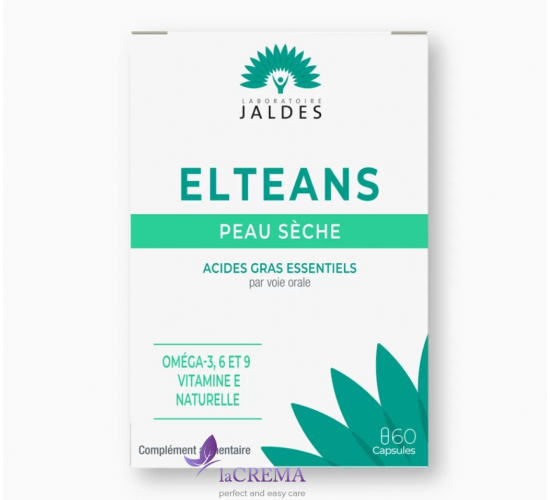 Jaldes Elteans Вітаміни Е, Омега 3, 6 і 9 для краси шкіри, 60 капсул