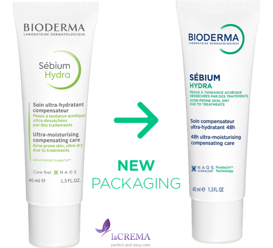 Біодерма Себіум Гідра Зволожуючий крем Bioderma Sebium Hydra Cream, 40 мл