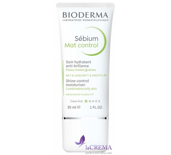 Біодерма Себіум МАТ Контрол Матувальний крем для контролю жирності Bioderma Sebium Mat Control,30 мл