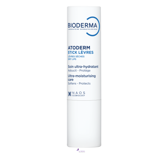Біодерма Атодерм Бальзам-стік для сухої шкри губ - Bioderma Atoderm, 4г
