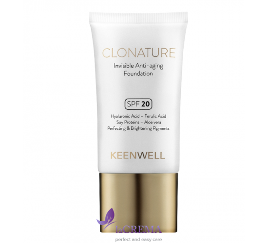Keenwell Clonature ВВ крем - омолоджуюча захисна база для макіяжу SPF 20 (тон2), 30 мл