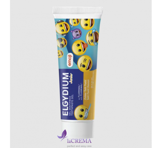 Elgydium Junior Зубна дитяча паста з фтором 7-12 років, зі смаком Тутті-Фрутті, 50 мл