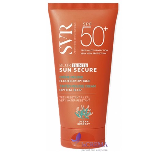 СВР Сан Секюр Сонцезахисний крем-мусс тонуючий SPF 50 - SVR Sun Secure Blur Creme Mousse, 50 мл