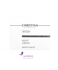 Christina Віш Нічний крем для зрілої шкіри обличчя - Wish Night Cream, 50 мл