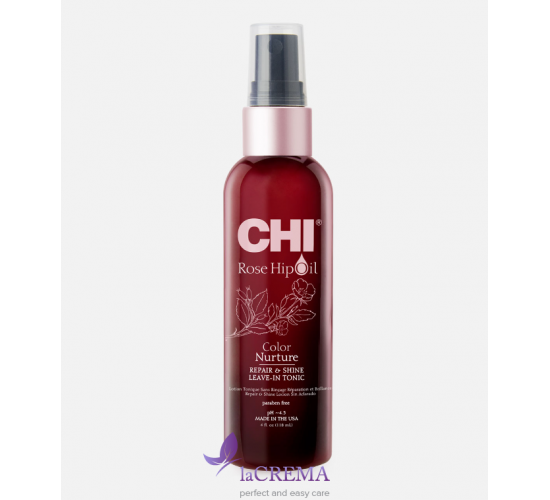 CHI Rose Нip Oil Тонік для відновлення та блиску волосся, 118 мл