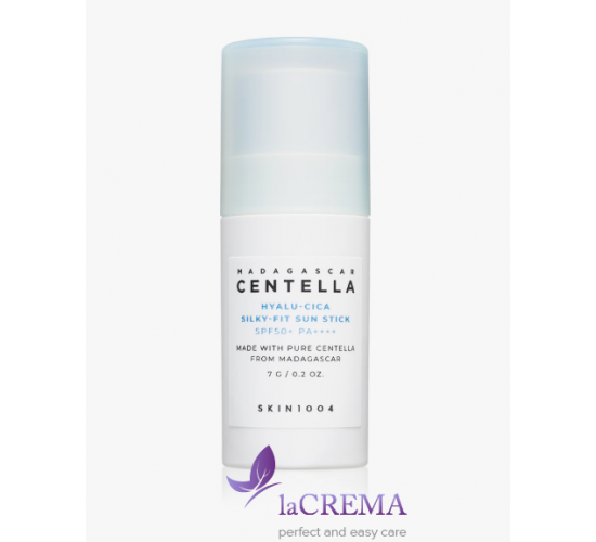 Skin1004 Madagascar Centella Сонцезахисний стік Hyalu-Cica Silky-Fit Sun Stick SPF50+ PA++++, 7 г