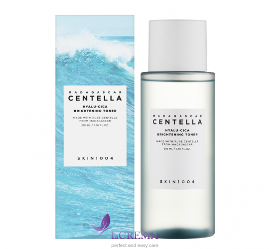 Skin1004 Madagascar Centella Гіалуроновий тонер з центелою Hyalu-Cica Brightening Toner, 210 мл