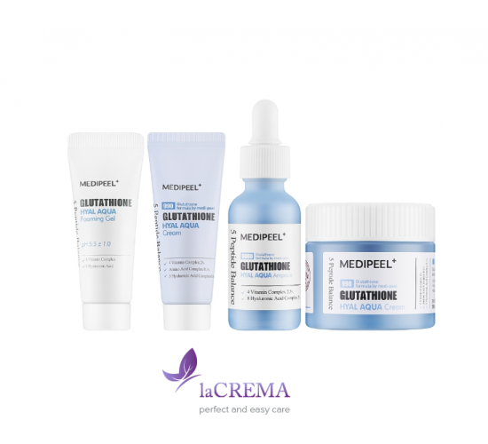 Medi-Peel Glutathione Hyal Набір для зволоження шкіри з глутатіоном Aqua Multi Care Kit