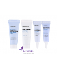 Medi-Peel Glutathione Hyal Набір для зволоження шкіри з глутатіоном Aqua Trial Kit (мініатюри)