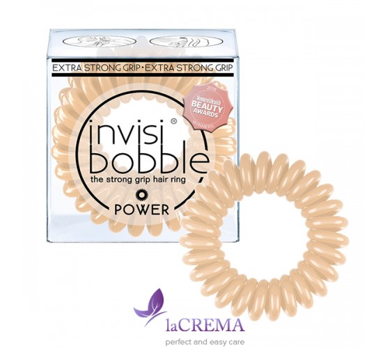 Invisibobble Резинка-браслет для волос Power To Be or Nude to Be, 3 шт