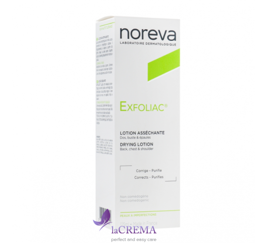 Норева Ексфоліак Лосьйон високої концентрації  АНА и ВНА кислот - Noreva Exfoliac Lotion, 125 мл