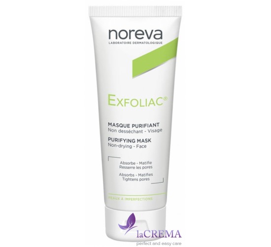 Норева Ексфоліак Відлущуюча маска для обличчя - Noreva Exfoliac Mask, 50 мл
