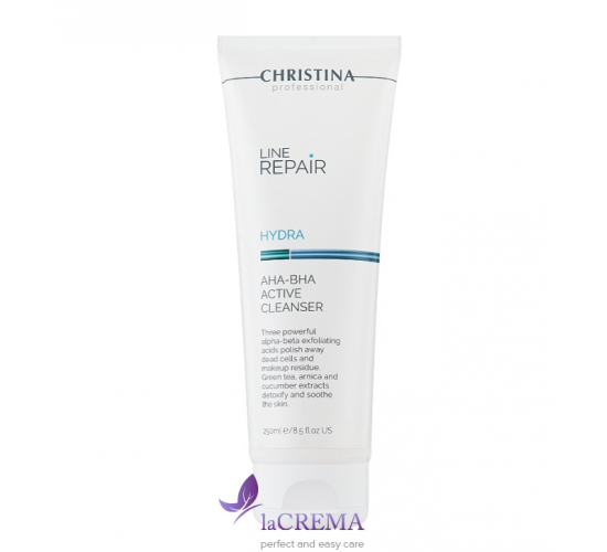 Christina Line Repair Очищуючий засіб для бличчя з кислотами Hydra AHA-BHA Active, 250 мл