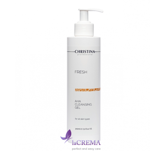 Christina Фреш Очисний гель  з фруктовими кислотами для всіх типів шкіри Fresh AHA Cleansing, 300 мл