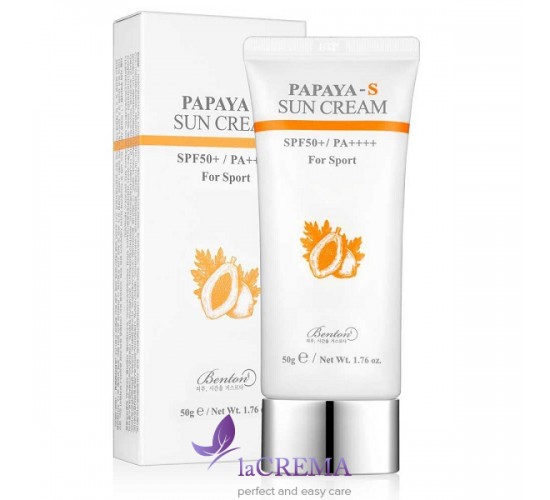 Benton Papaya-S Sun Солнцезащитный крем SPF50, 50 мл