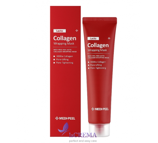 Medi-Peel Red Lacto Ліфтінгова маска- плівка з  колагеном та лактобактеріями Collagen Mask, 70 мл