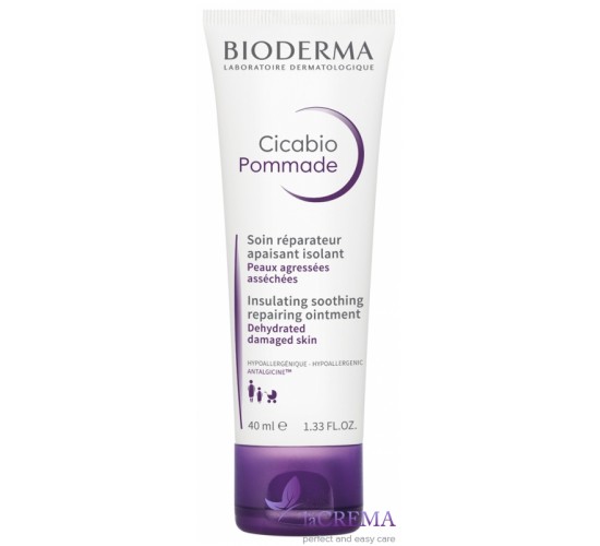 Біодерма Цикабіо Поммад Заспокійливий відновлюючий крем - Bioderma Cicabio Pommade, 40 мл