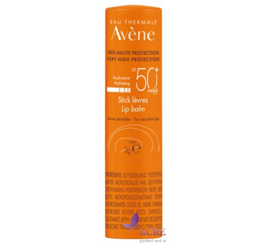 Авен Сонцезахисний бальзам - стік для губ SPF 50 - Avene, 3 г