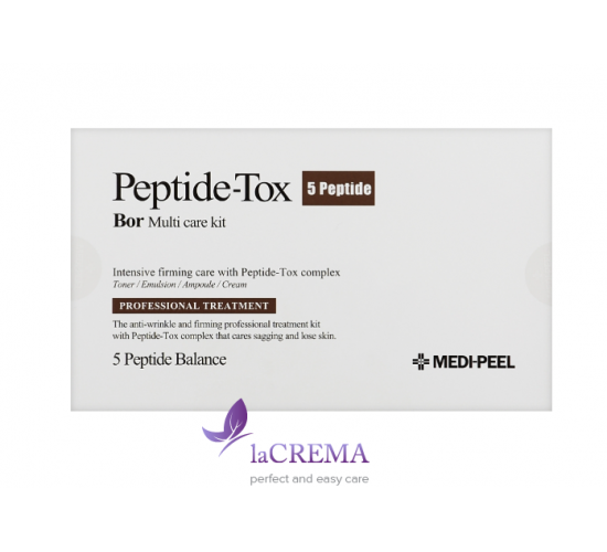 Medi-Peel Набір засобів для обличчя з ефектом ботокса Peptide-Tox Bor 5 Peptide Multi Care Kit 
