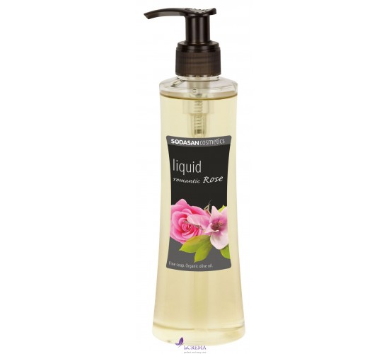SODASAN Органическое жидкое мыло Romantic Rose, 250 мл