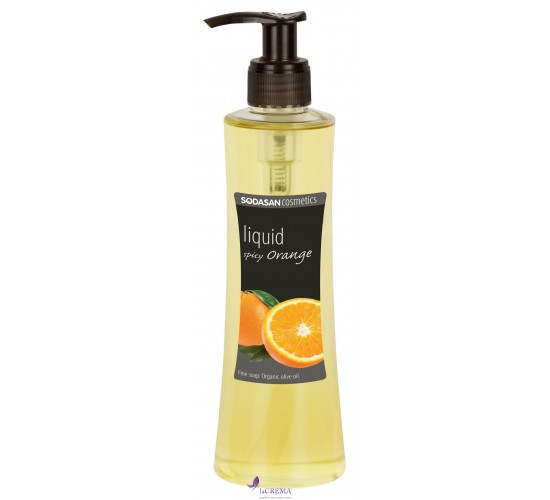 SODASAN Органическое жидкое мыло Spicy Orange, 250 мл